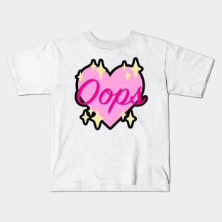 Oops Heart Kids T-Shirt